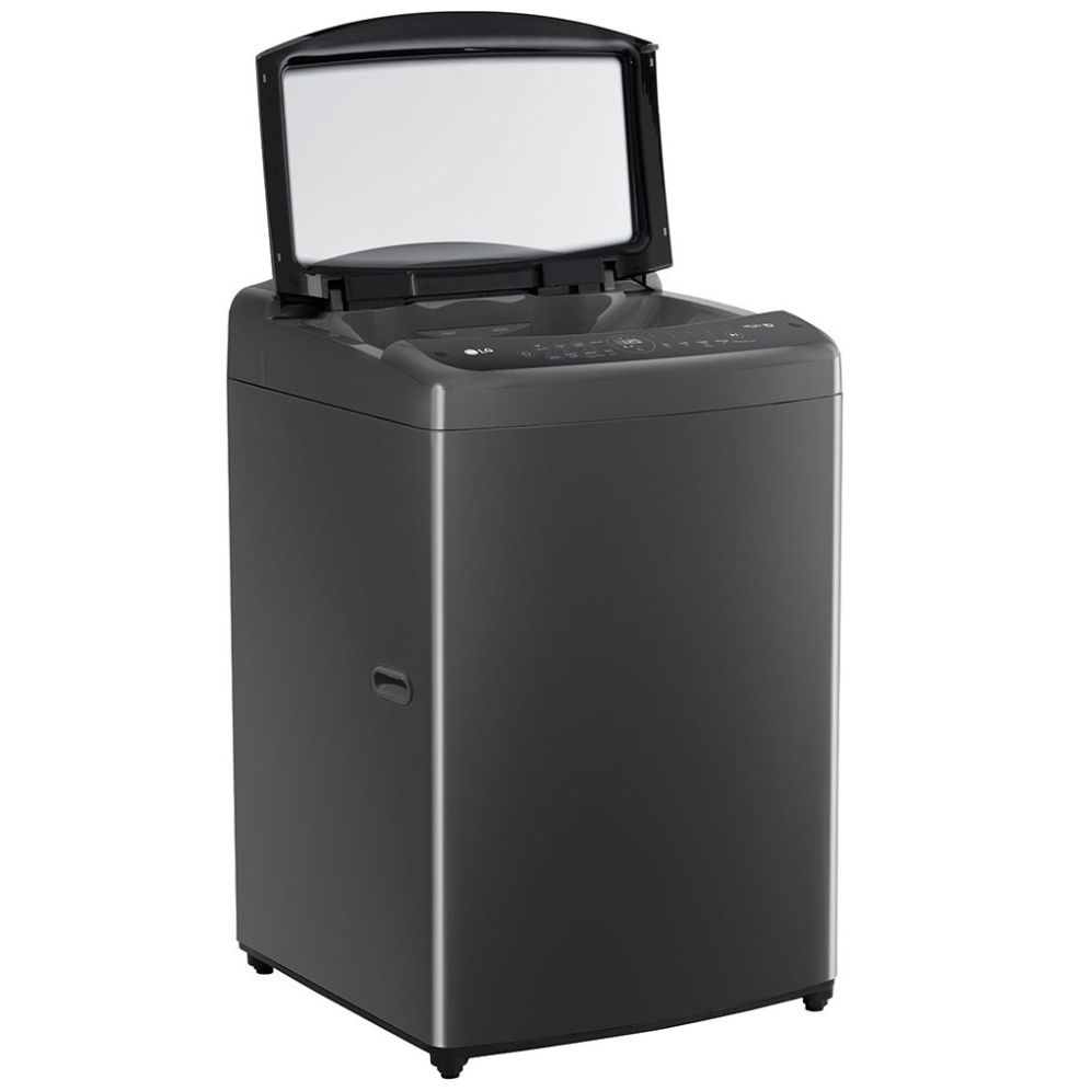 Lavadora Negra Lg Carga Superior 19 Kg Wt19Mv6