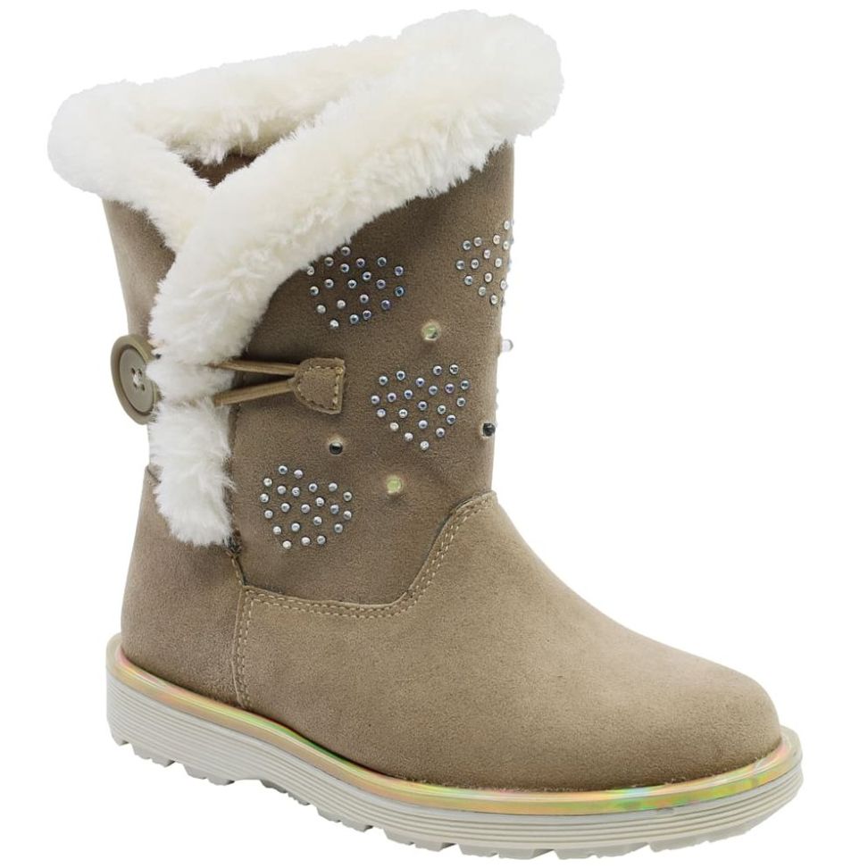 Bota Coqueta con Borrega 18-21 Beige