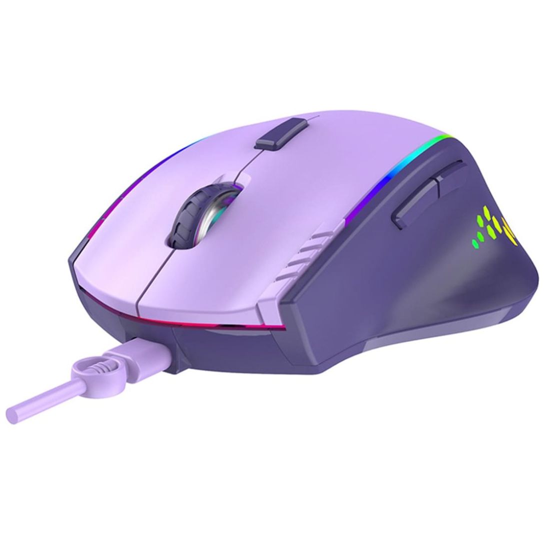 Mouse Stf Abysmal Arsenal Prime 7D Lila