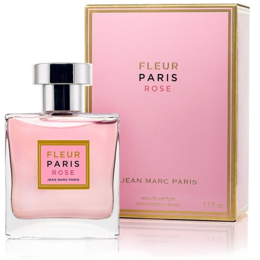 Fragancia para Mujer Jean Marc Paris Fleur Paris Rose Edp 50 Ml