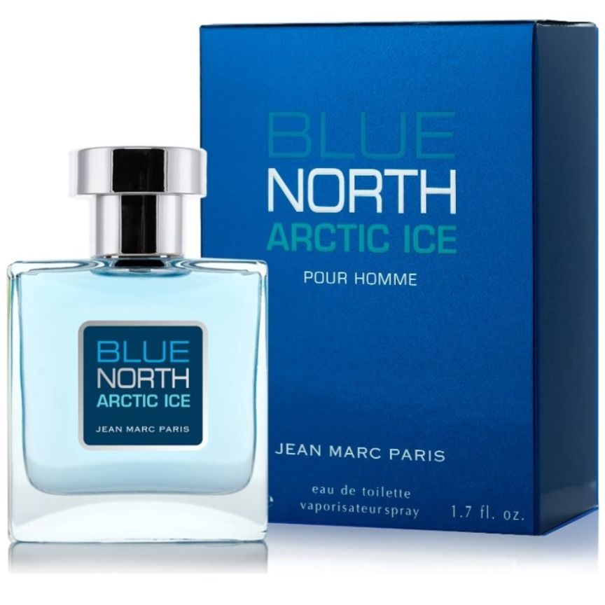 Fragancia para Hombre Jean Marc Paris Blue North Artic Edp 50 Ml