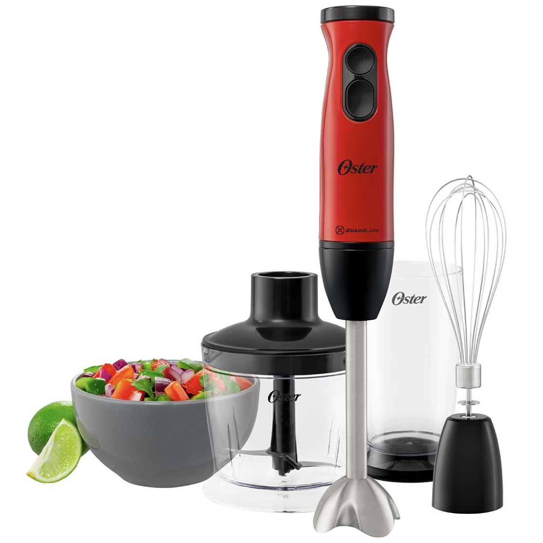 Batidora Inmersión Quad Blade 400W Oster