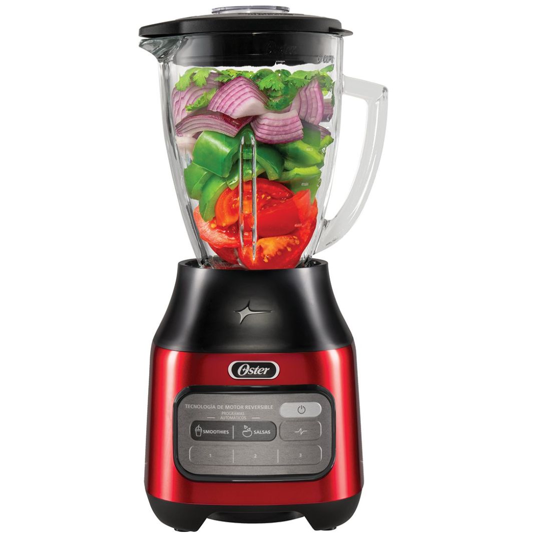 Licuadora Value Plus Reversa Roja 800W Oster