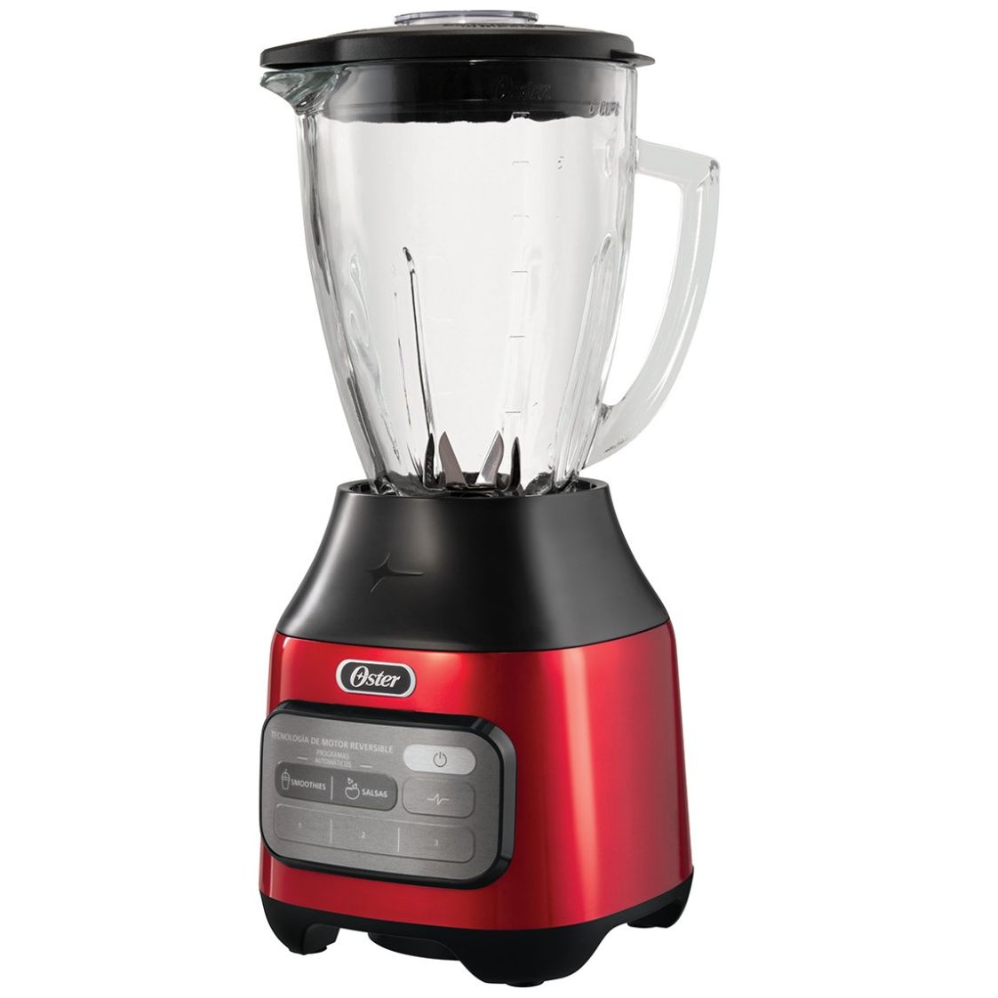 Licuadora Value Plus Reversa Roja 800W Oster