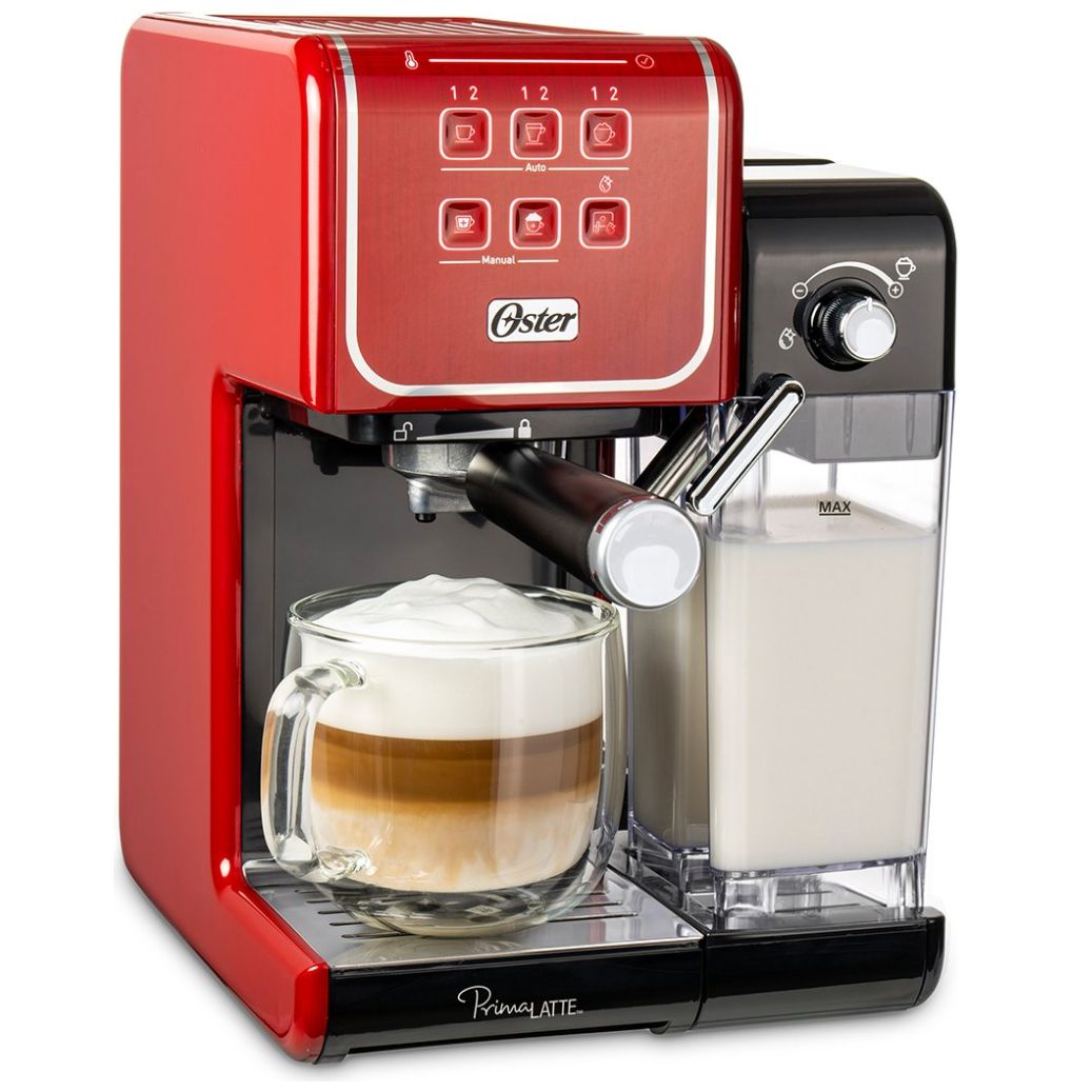 Cafetera Prima Latte Ll Touch Roja Oster