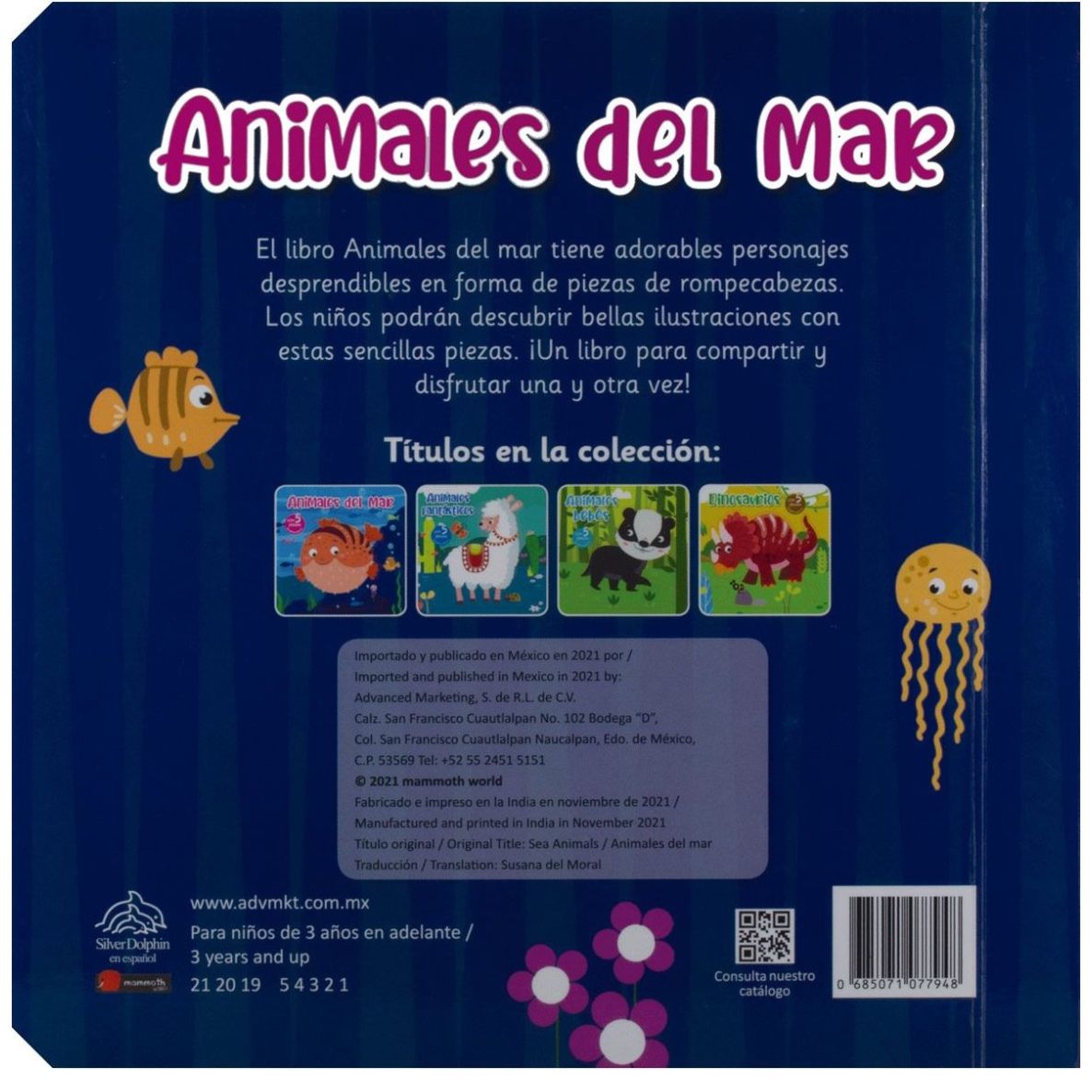 Libros de Rompecabezas: Animales Marinos