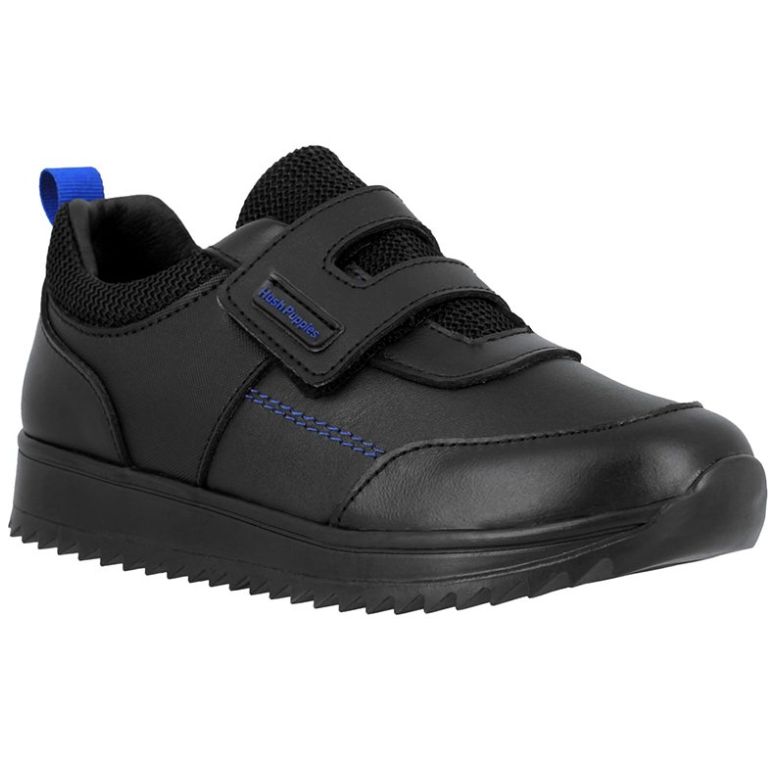 Zapato Hush Puppies Escolar con Velcro 18-24 Negro 