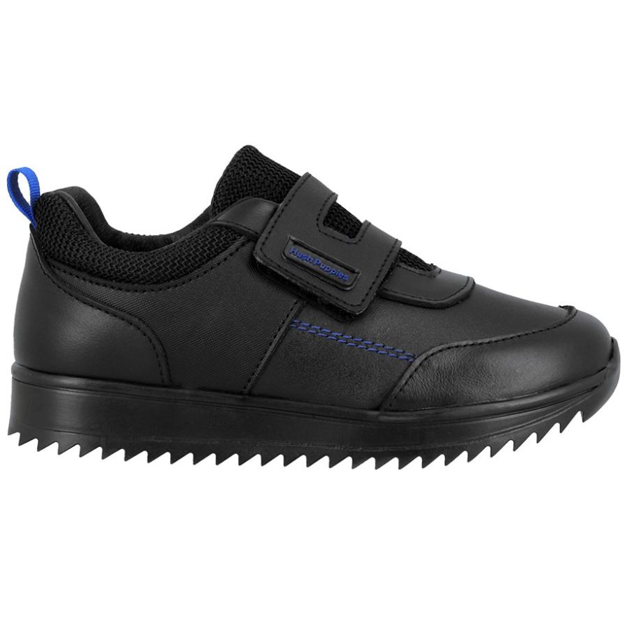 Zapato Hush Puppies Escolar con Velcro 18-24 Negro 