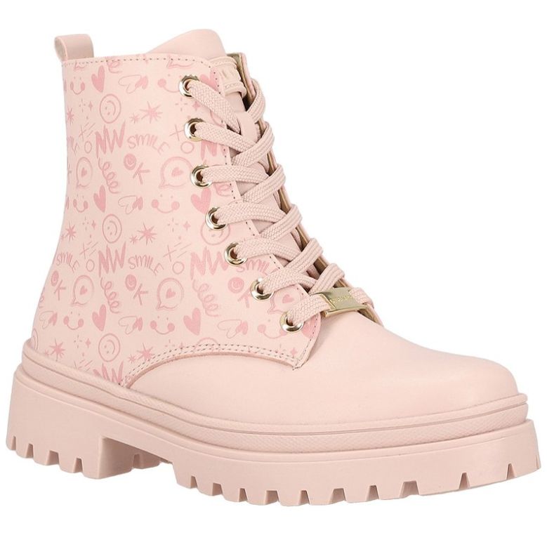 Botas Nine West con Agujeta 18-23 Beige