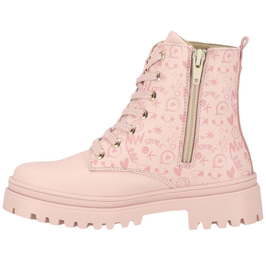 Botas Nine West con Agujeta 18-23 Beige