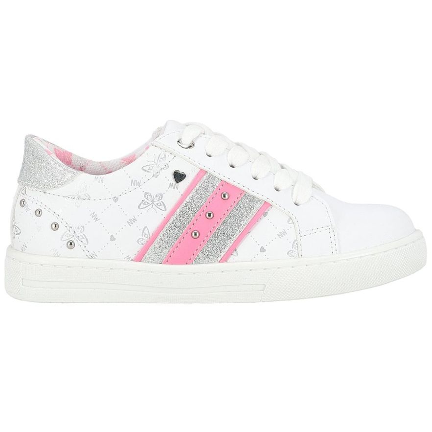 Tenis Nine West con Agujeta 17-23 Blanco