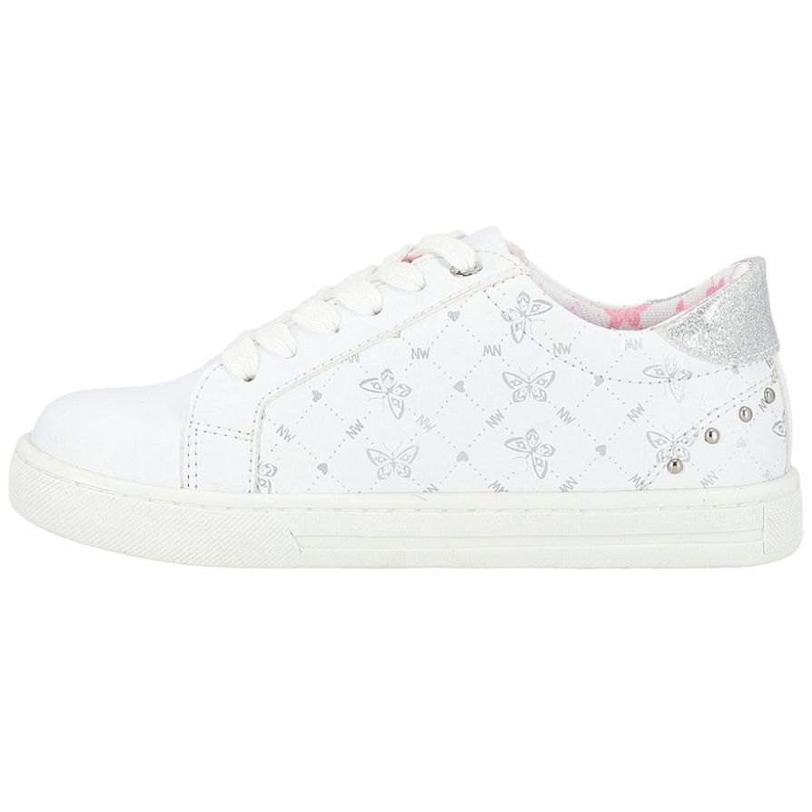 Tenis Nine West con Agujeta 17-23 Blanco