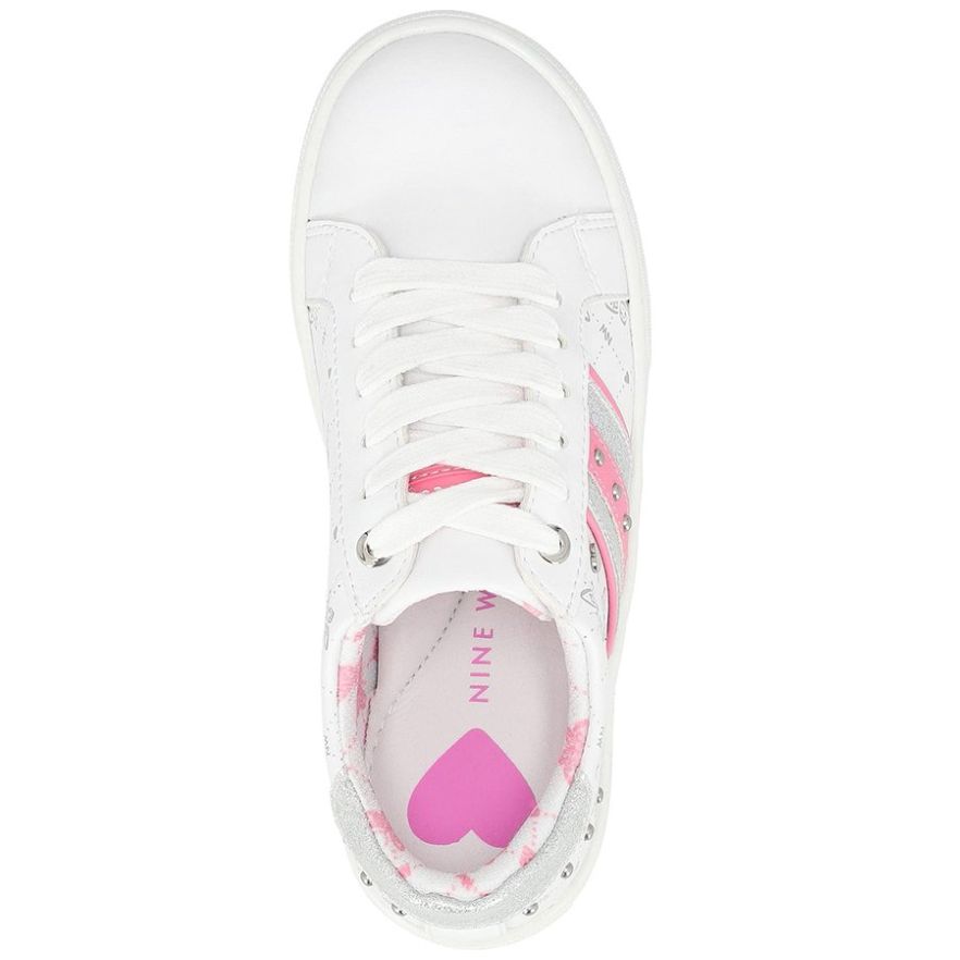 Tenis Nine West con Agujeta 17-23 Blanco
