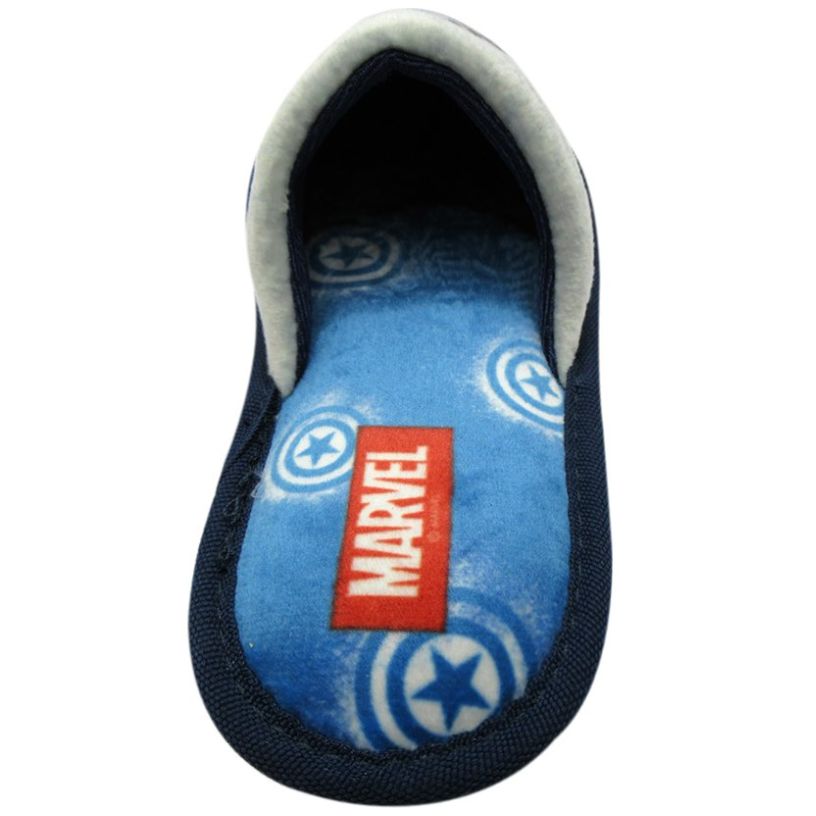 Pantufla Avengers Salto de Cama Ch-Xg Gris