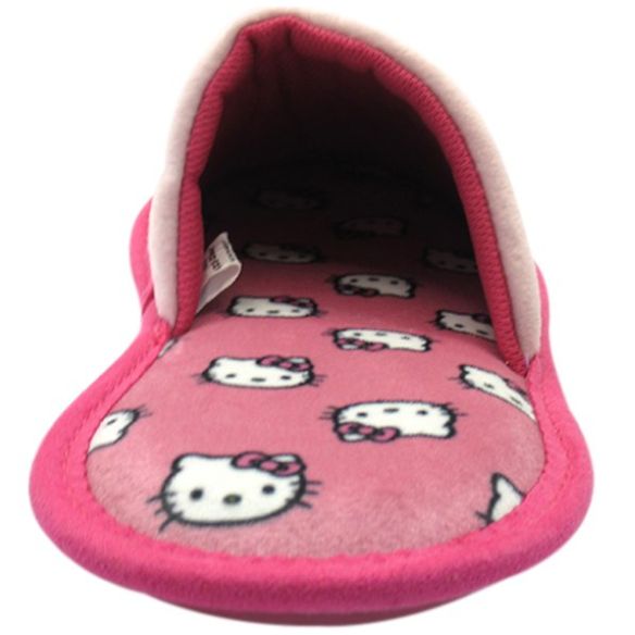 Pantufla Hello Kitty Salto de Cama Ch-Xg Rosa