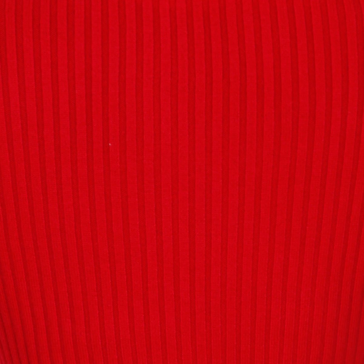 Suéter Rojo Just By Basel Cuello Tortuga Diseño Tejido de Punto