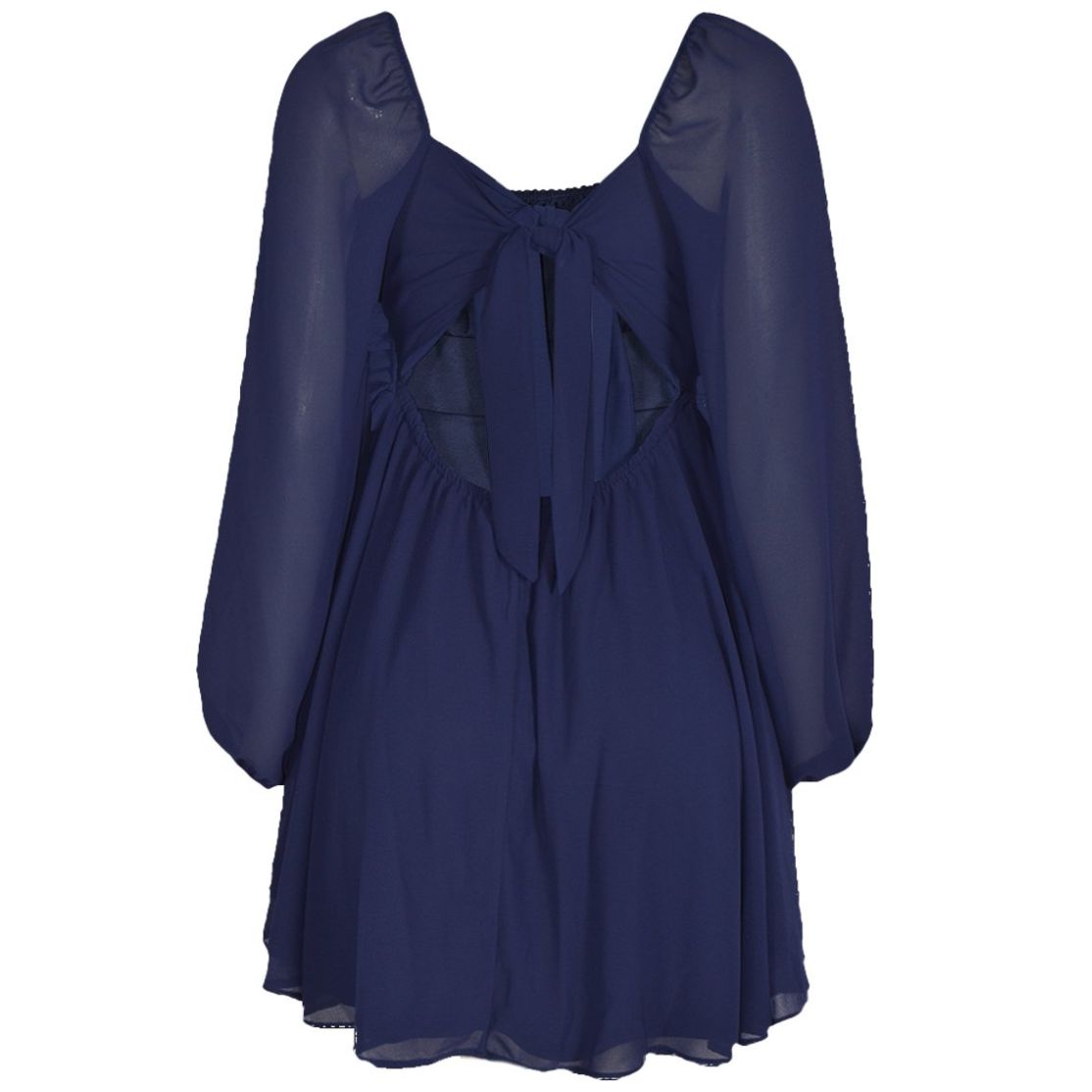 Vestido Corto, Drapeado, Liso  Philosophy Jr Collec