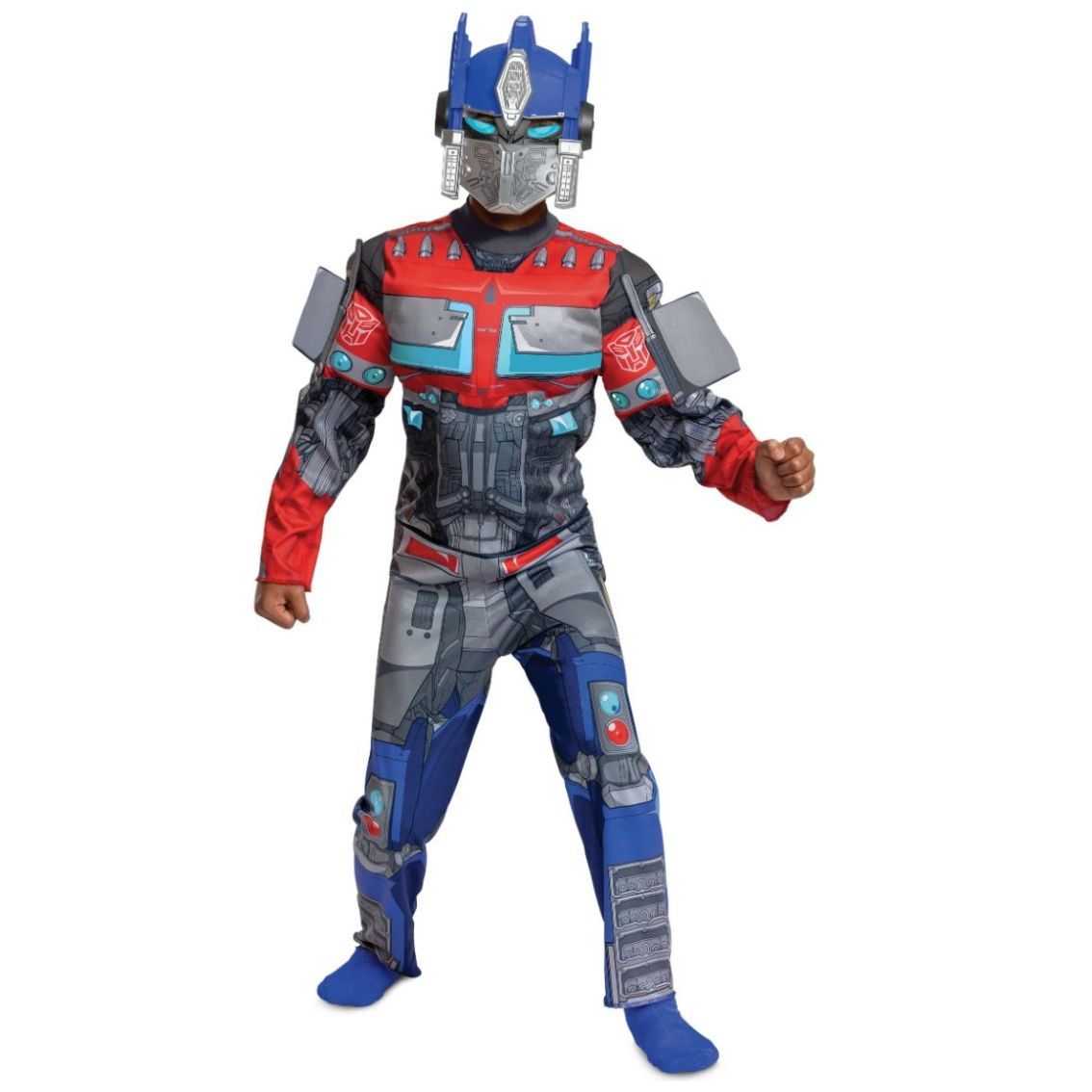 Disfraz Optimus Prime Musculoso Talla L 10 a 12  Transformers