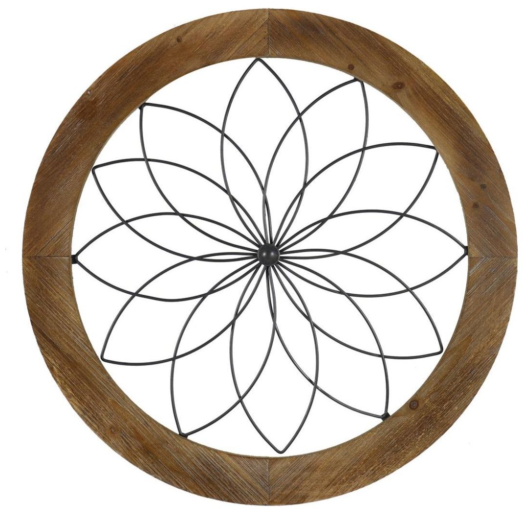 Decorativo de Pared Medallion Round Vintage Home