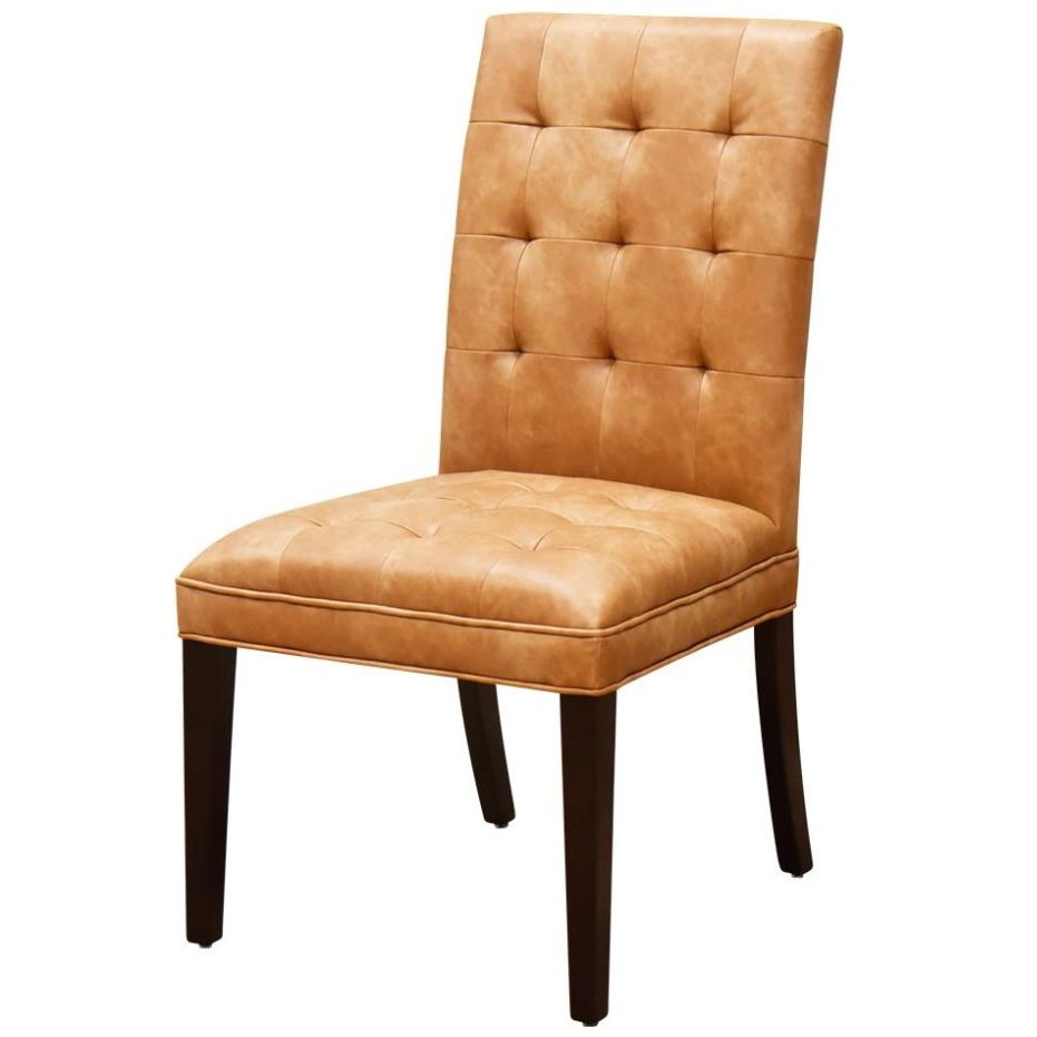 Silla Miso Leather Camel Vintage Home