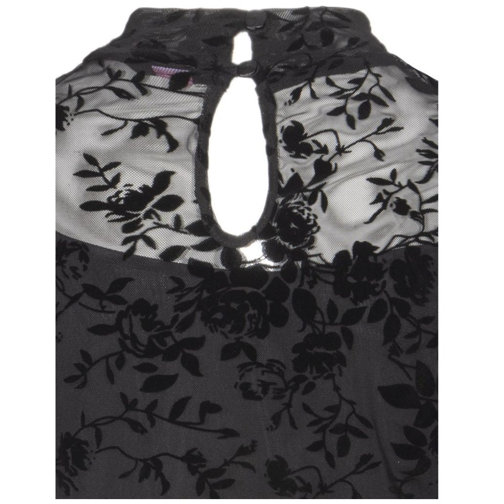 Blusa de Encaje Manga Larga 7Jlady