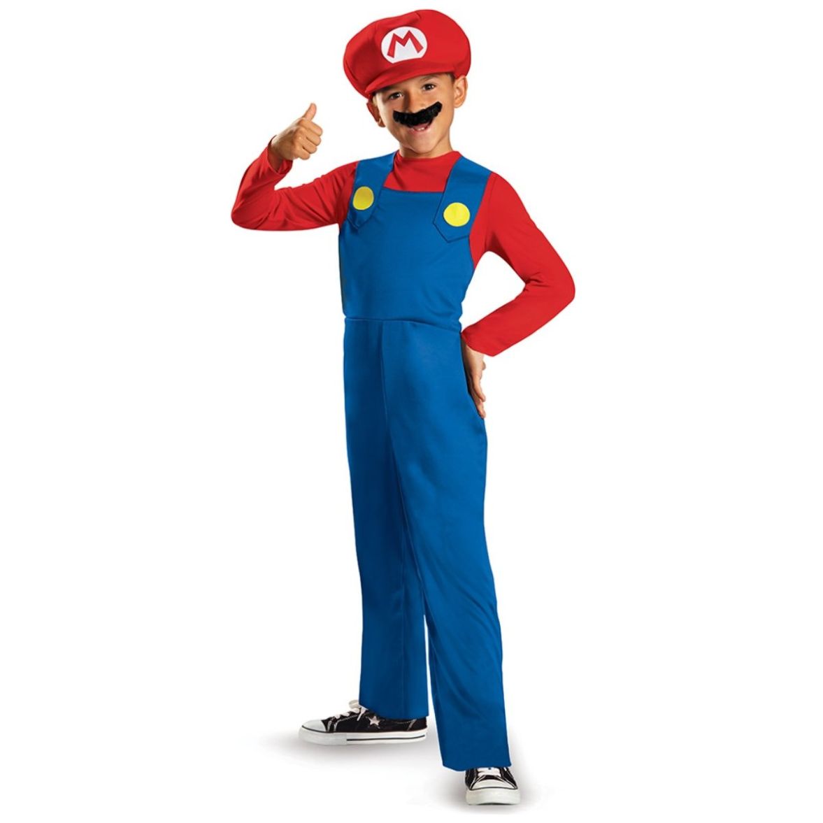 Disfraz Mario Clasico Talla M 7 a 8 Super Mario