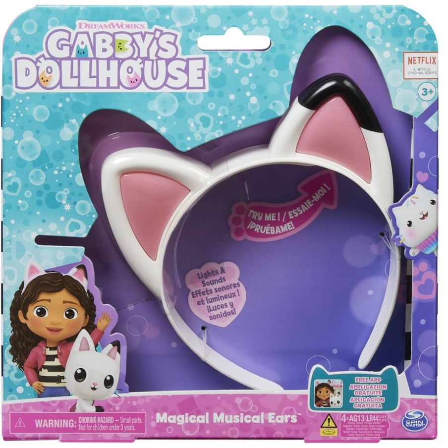 Orejas Mágicas Musicales Gabbys Dollhouse