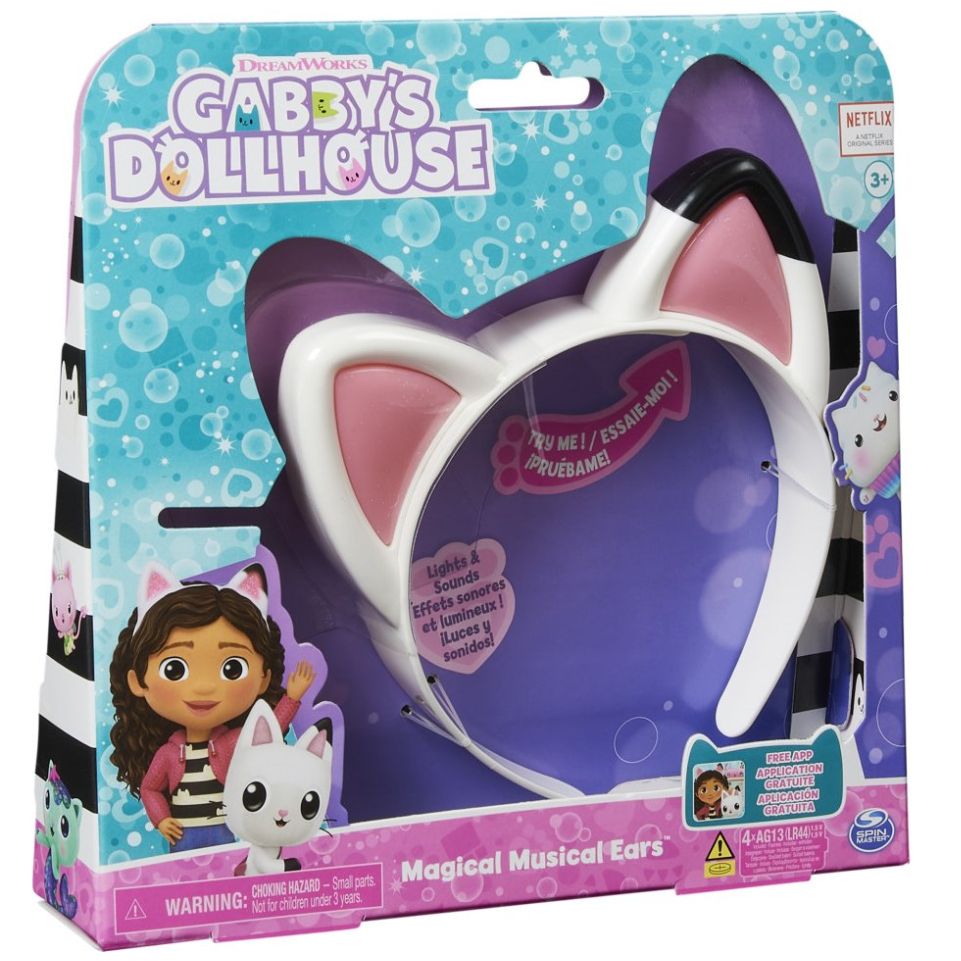Orejas Mágicas Musicales Gabbys Dollhouse