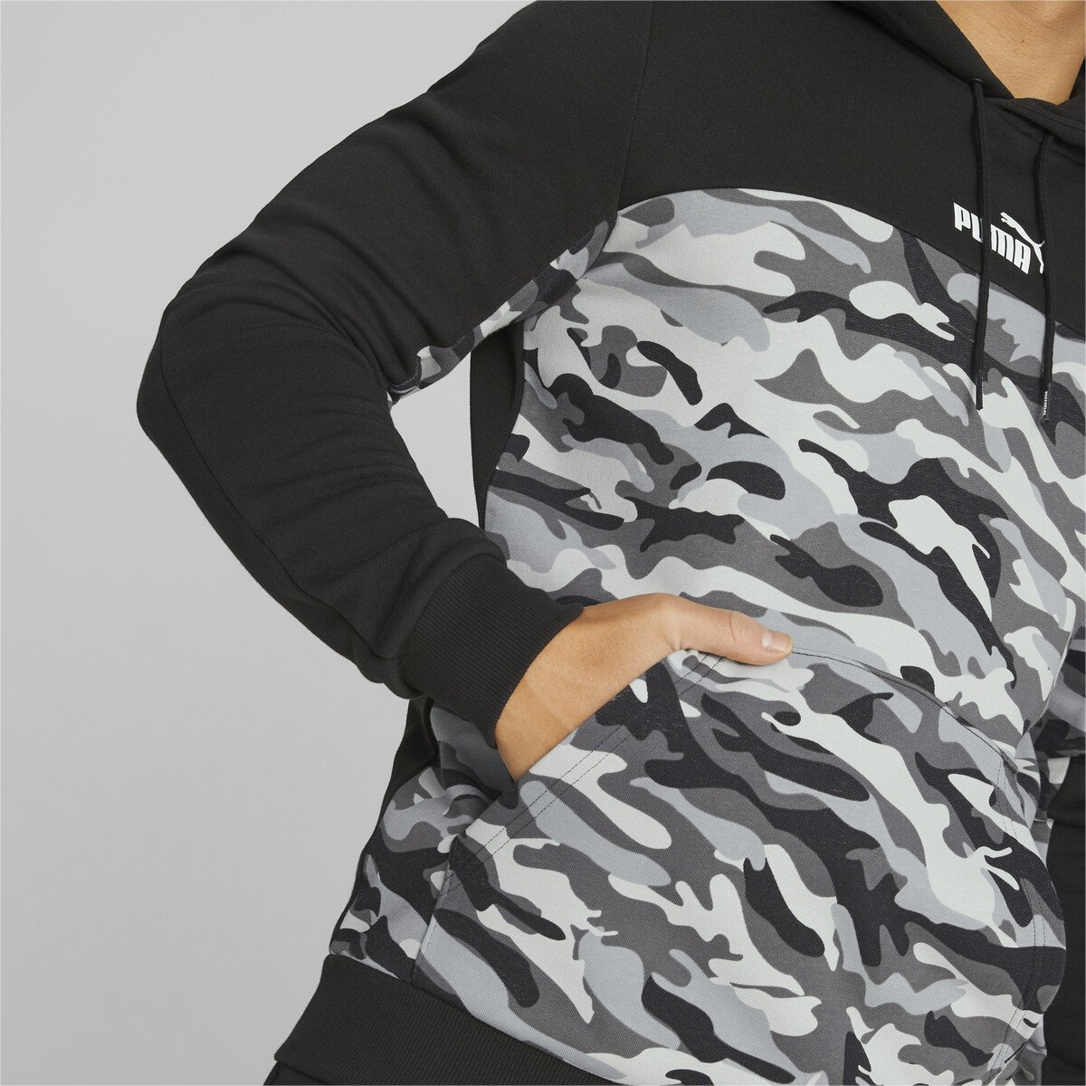 Sudadera Puma estampado camuflaje para hombre