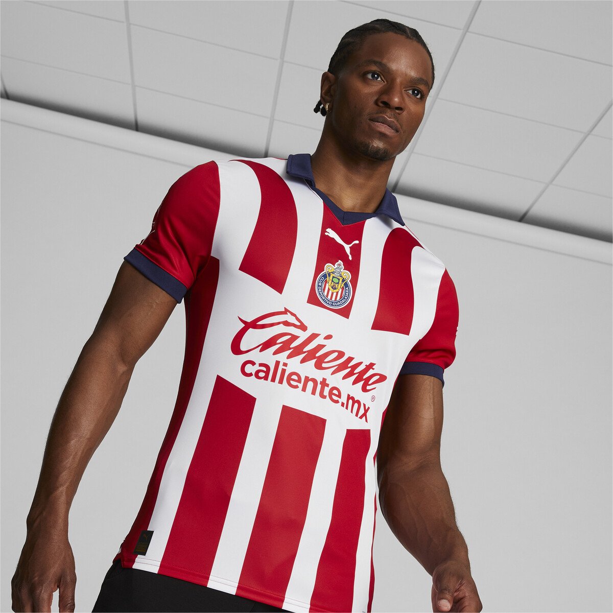 Chivas Hombre Playera Del Chivas Original Jersey Chivas Home 23