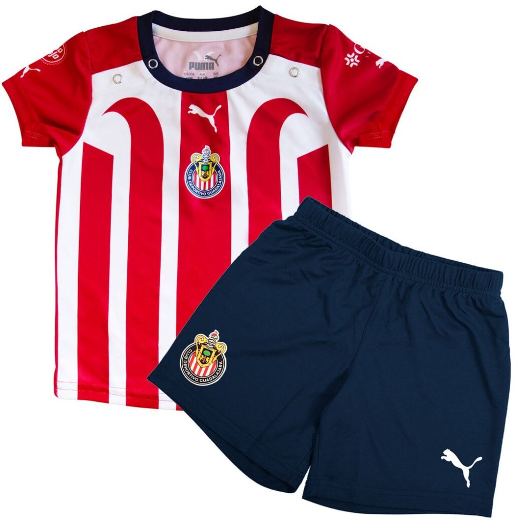 Conjunto Chivas Home 23 Infantil Puma