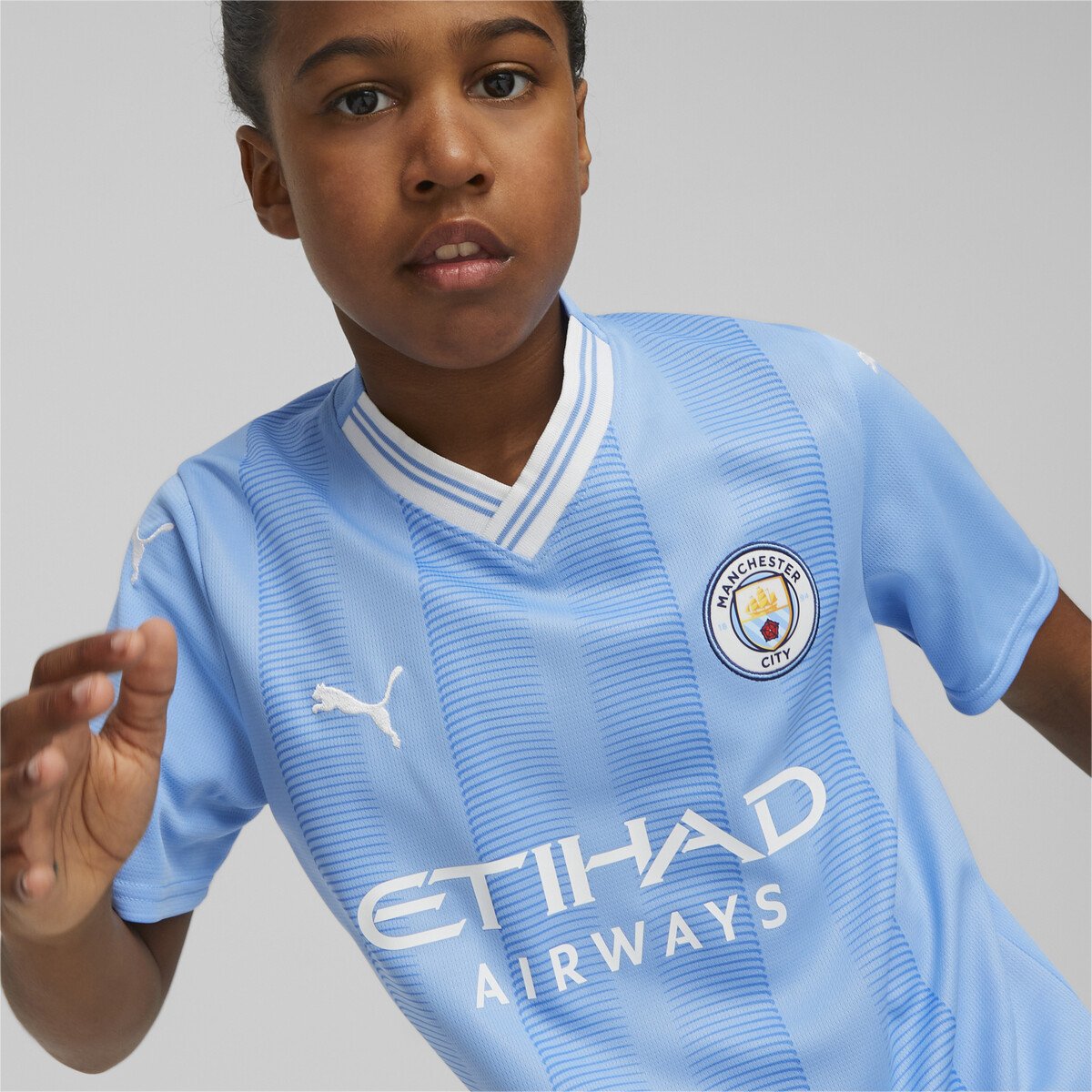 Jersey de Fútbol Manchester City Infantil Puma
