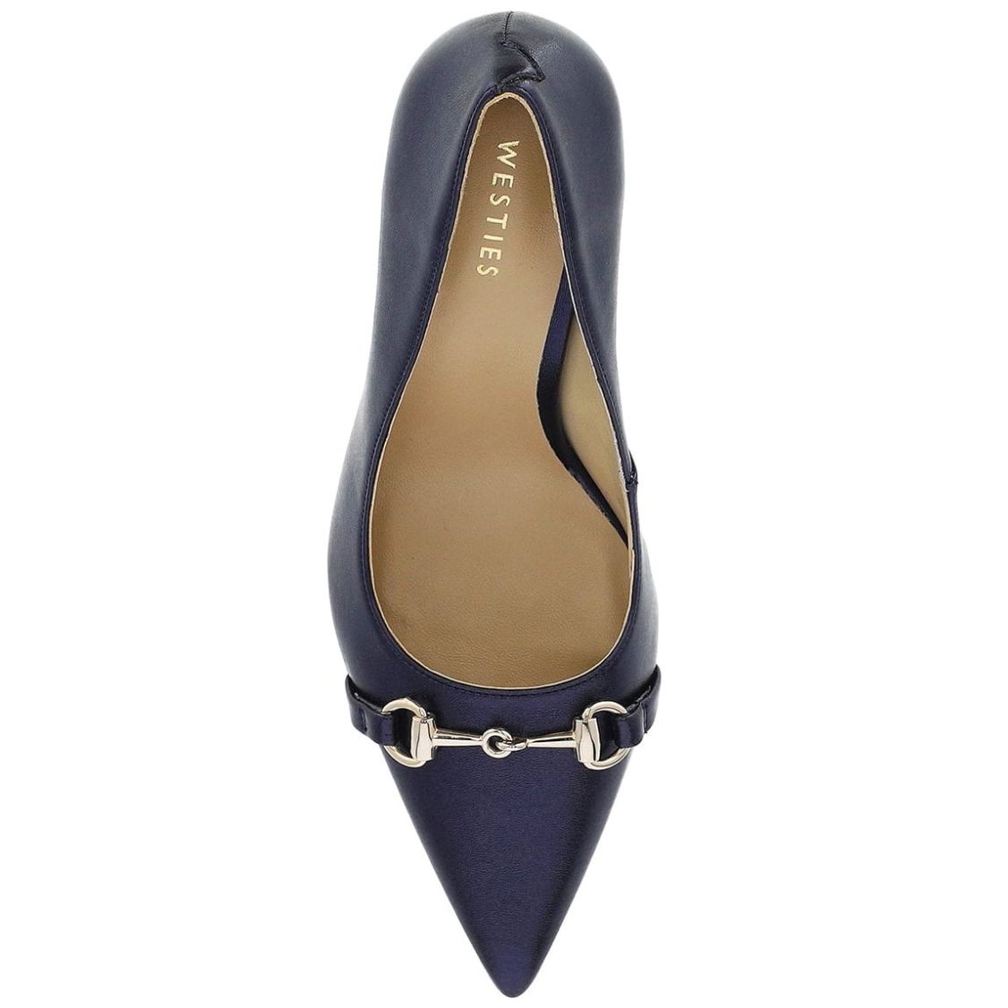 Zapatilla Azul con Textura Pitón Westies