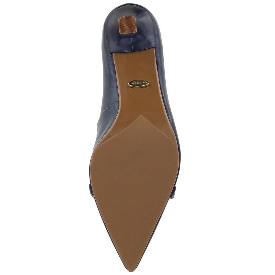 Zapatilla Azul con Textura Pitón Westies