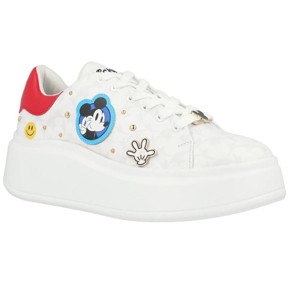 Tenis Blanco Estampado Mickey W Capsule
