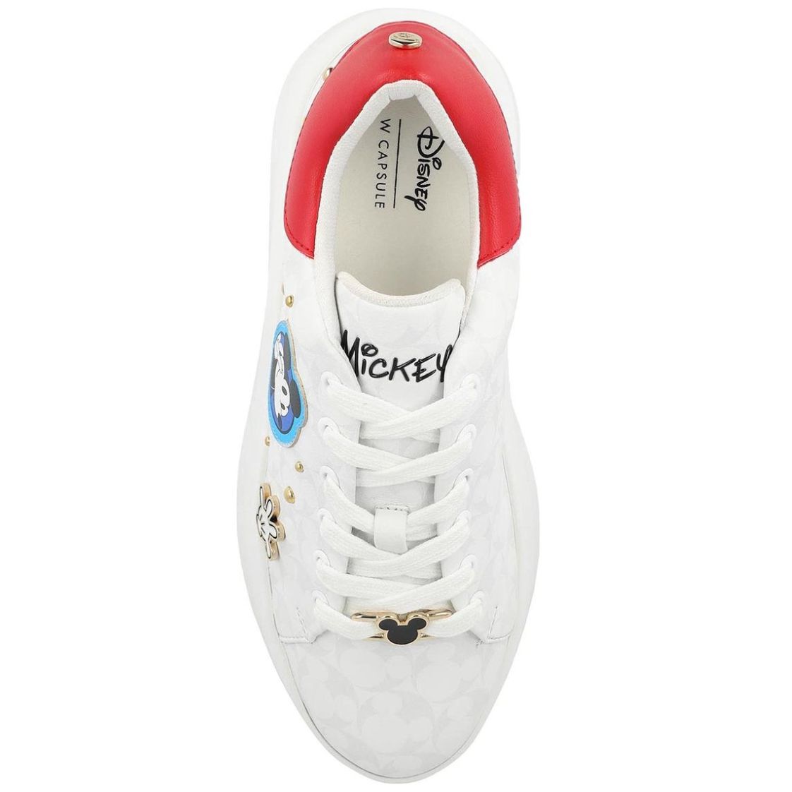 Tenis Blanco Estampado Mickey W Capsule