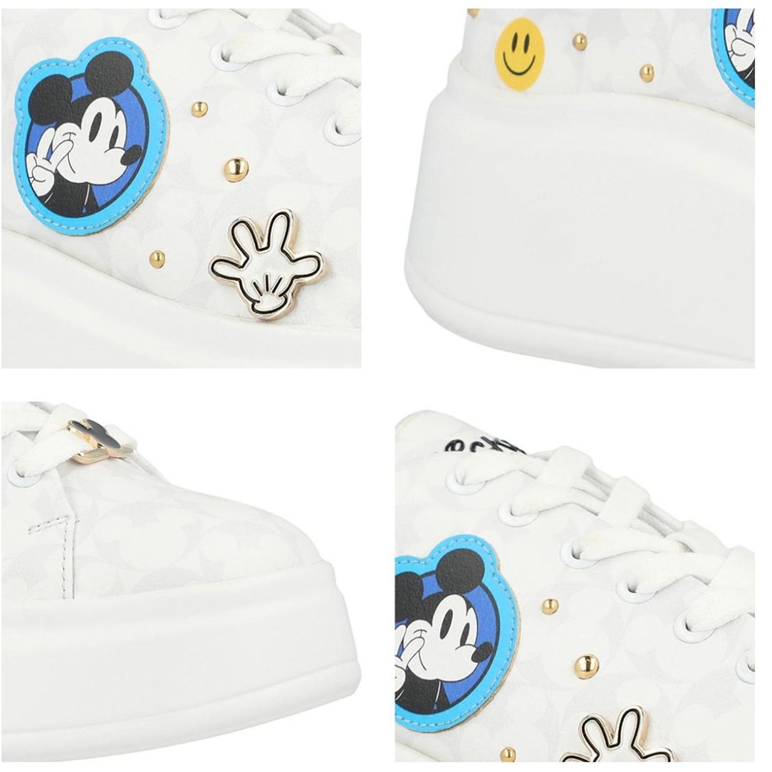 Tenis Blanco Estampado Mickey W Capsule