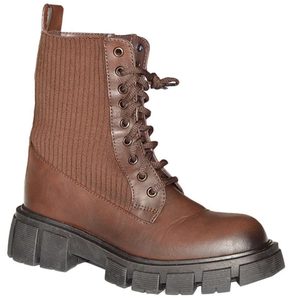 Bota Café Combat Suela Dentada Philosophy