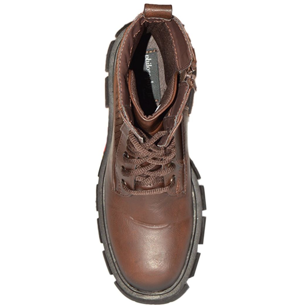 Bota Café Combat Suela Dentada Philosophy