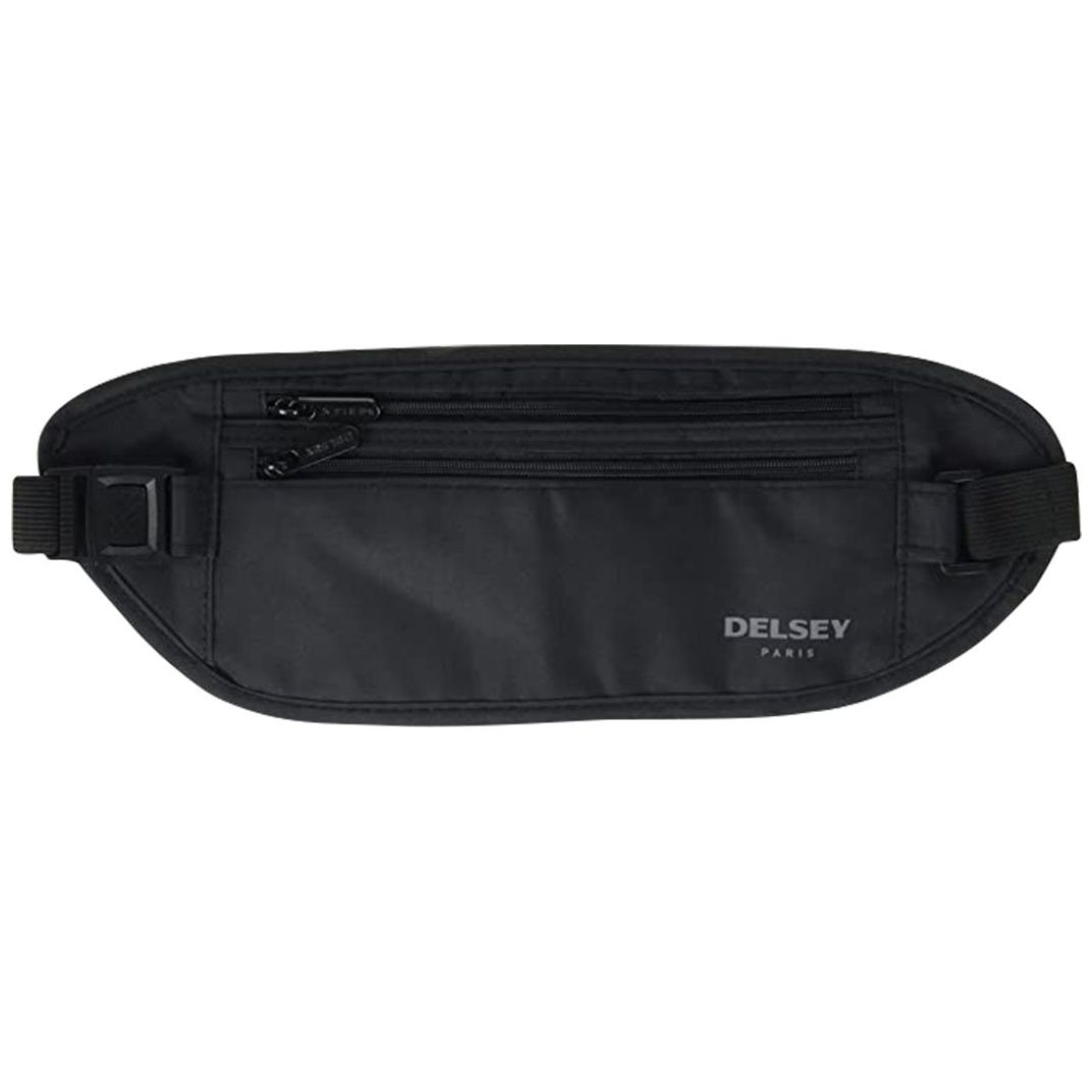 Cangurera Oculta Negro Delsey