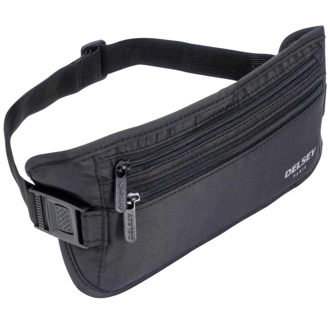 Cangurera Oculta Negro Delsey