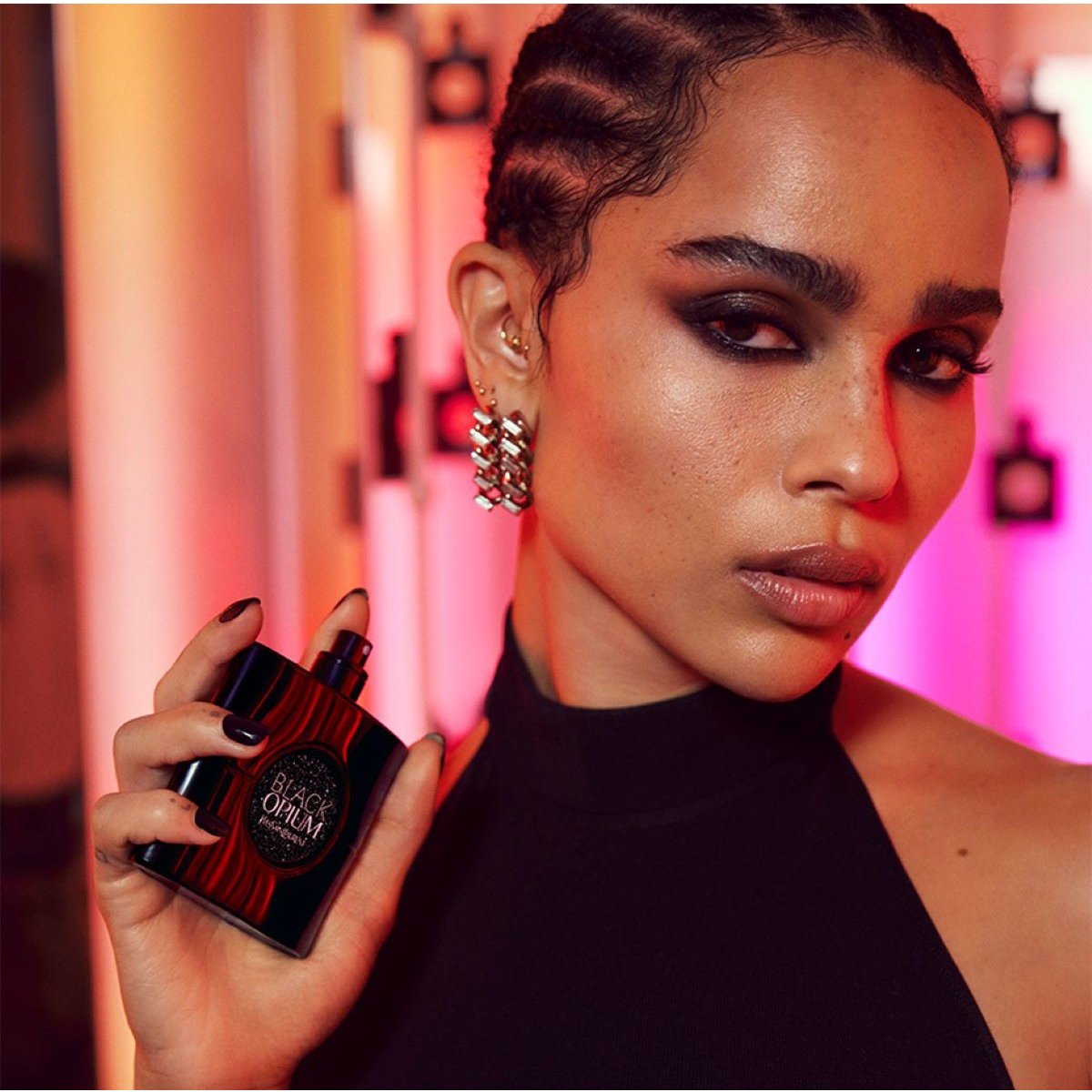 Fragancia para Mujer Ysl Black Opium Le Parfum Edp 90 Ml