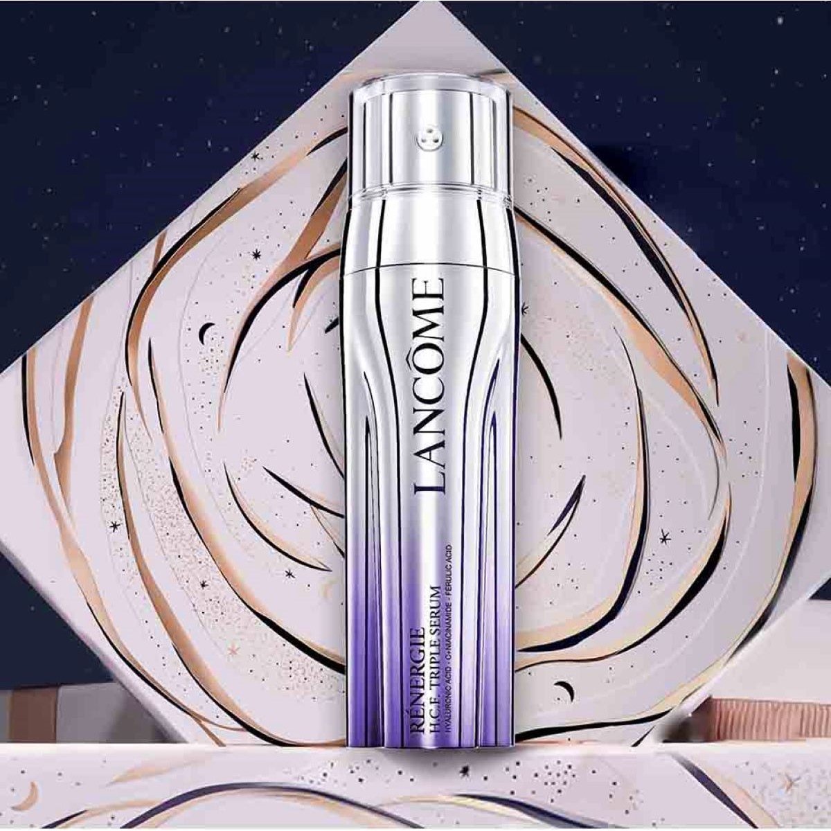 Set Tratamiento Lancome Rng Triple Serum 50 Ml + Renergie