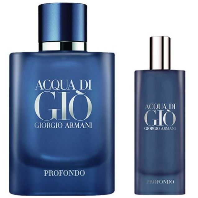 Set Fragancia para Hombre Armani Acqua Di Gio Profondo Edp 75 Ml