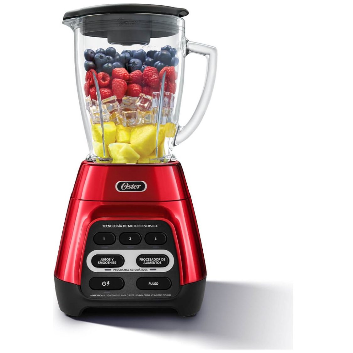 Licuadora Pyramid Reversa Rojo 1000W Oster