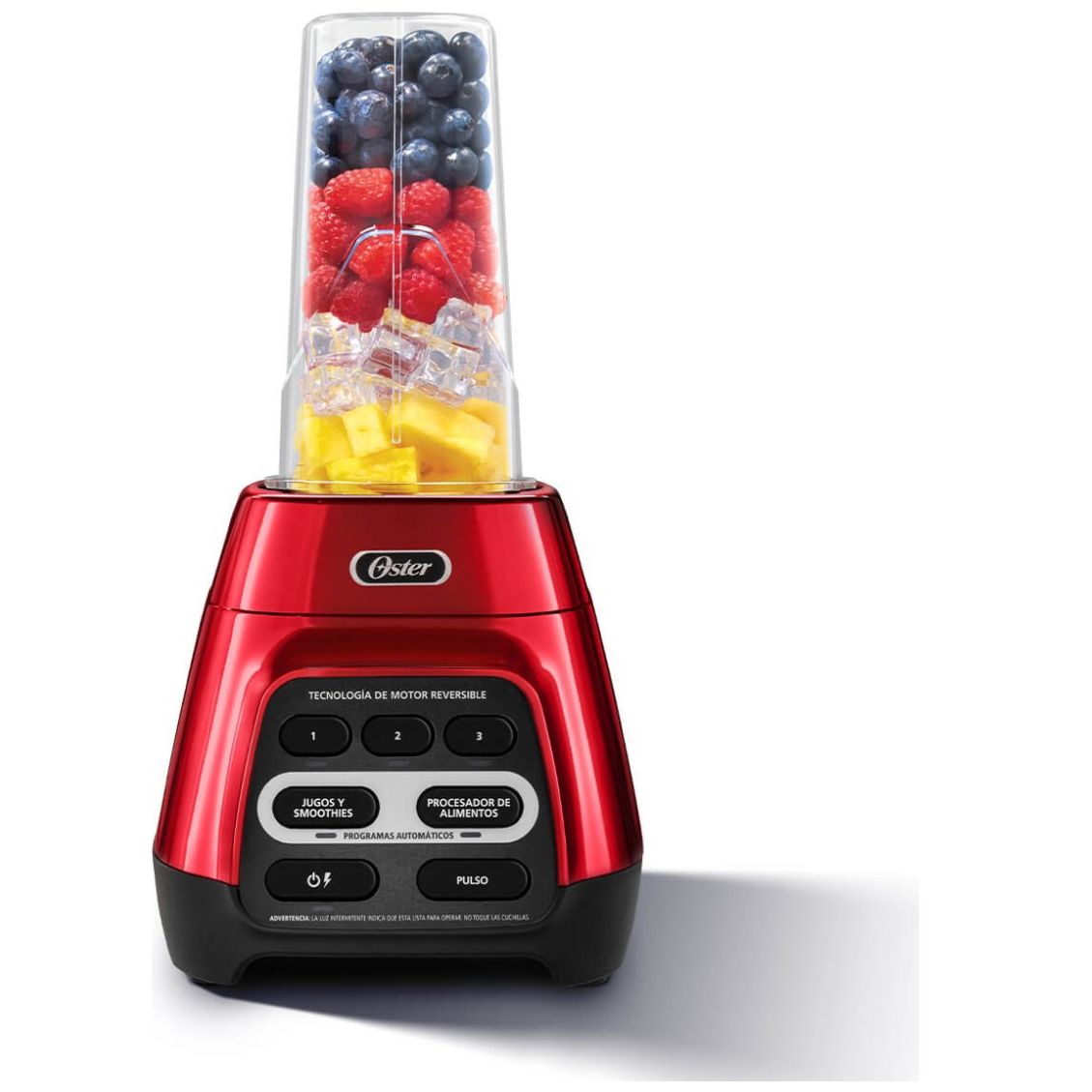 Licuadora Pyramid Reversa Rojo 1000W Oster