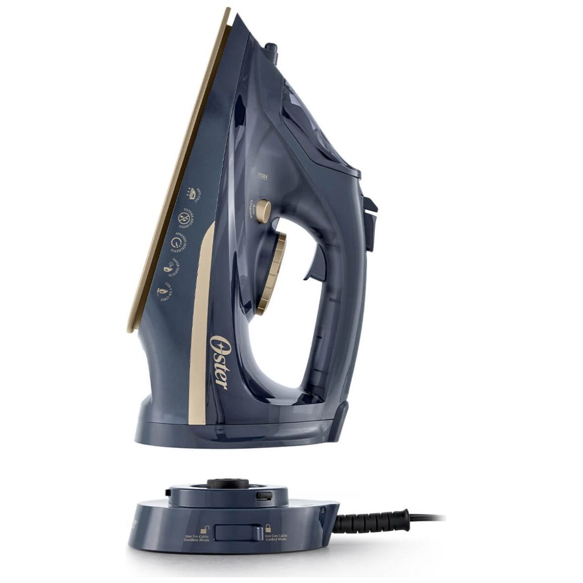 Plancha 2 En1 Inalámbrico Oster Gcstcc5000