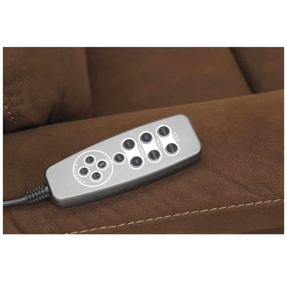 Sillón Reclinable Morelli Café Ultra Tela Boal