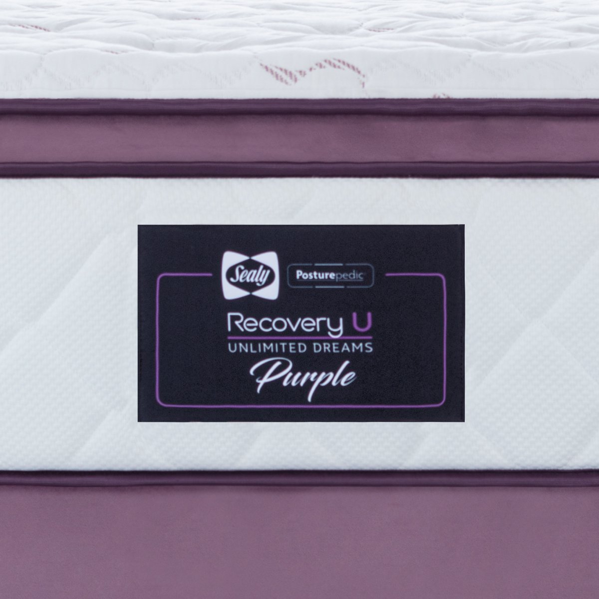 Juego de Colchón Y Box Quee Size Purple Recovery Sealy