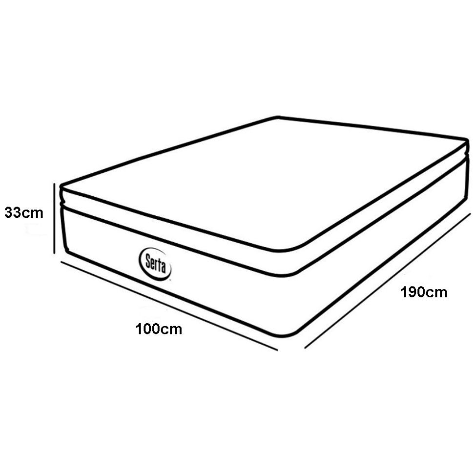 Colchón Individual Amethist Vibe Serta